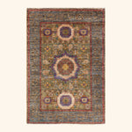 Serapi, One-of-a-Kind Hand-Knotted Area Rug - Beige, 3' 4" x 4' 11" Default Title