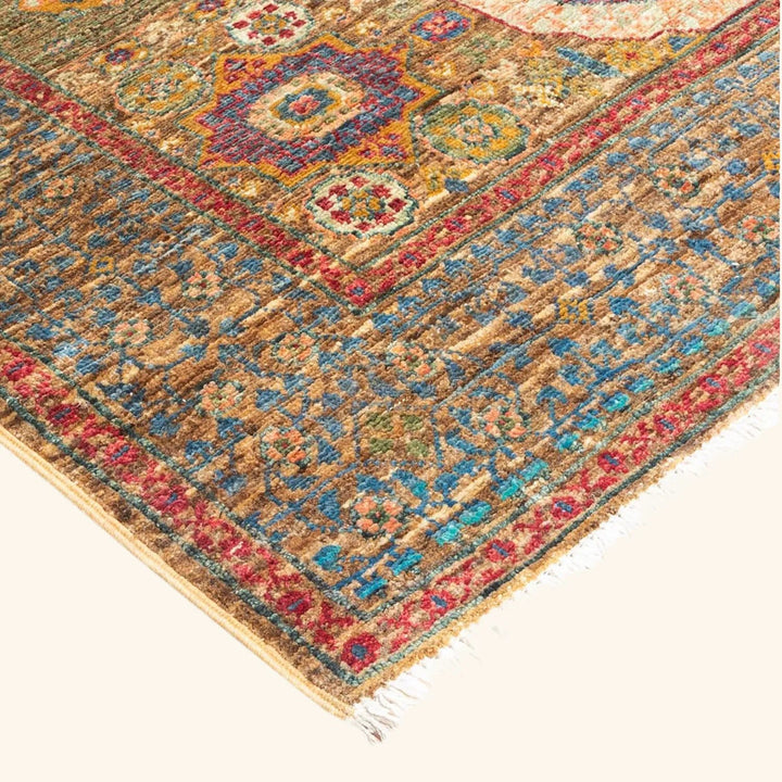Serapi, One-of-a-Kind Hand-Knotted Area Rug - Beige, 3' 4" x 4' 11" Default Title