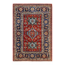 Serapi, One-of-a-Kind Hand-Knotted Area Rug - Red, 4' 2" x 6' 2" Default Title