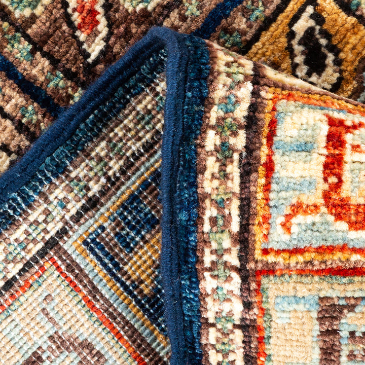 Serapi, One-of-a-Kind Hand-Knotted Area Rug - Blue, 3' 3" x 5' 0" Default Title