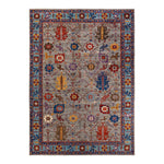 Serapi, One-of-a-Kind Hand-Knotted Runner Rug - Gray, 9' 8" x 13' 5" Default Title