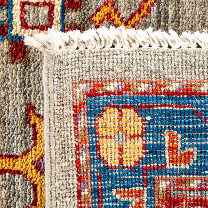 Serapi, One-of-a-Kind Hand-Knotted Runner Rug - Gray, 9' 8" x 13' 5" Default Title