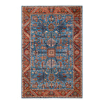 Serapi, One-of-a-Kind Hand-Knotted Area Rug - Light Blue, 5' 0" x 8' 2" Default Title
