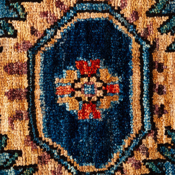 Serapi, One-of-a-Kind Hand-Knotted Runner Rug - Light Blue, 2' 2" x 3' 2" Default Title