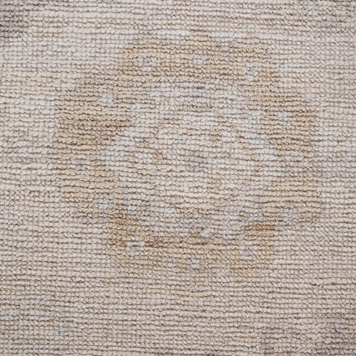 Oushak, One-of-a-Kind Hand-Knotted Area Rug - Ivory, 3' 1" x 4' 10" Default Title