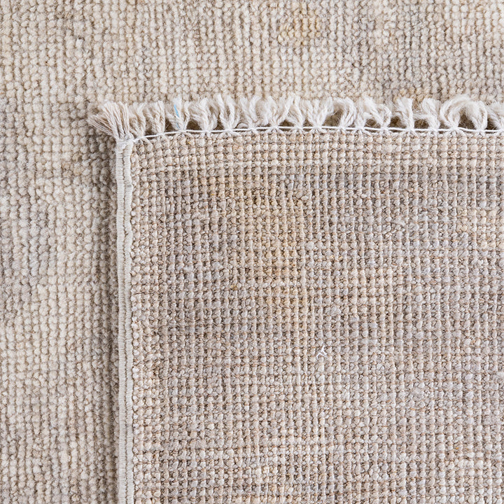 Oushak, One-of-a-Kind Hand-Knotted Area Rug - Ivory, 3' 1" x 4' 10" Default Title