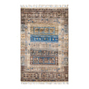 Tribal, One-of-a-Kind Hand-Knotted Runner Rug - Gray, 3' 0" x 4' 9" Default Title