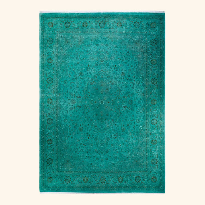 Fine Vibrance, One-of-a-Kind Hand-Knotted Area Rug - Purple, 10' 1" x 14' 5" Default Title
