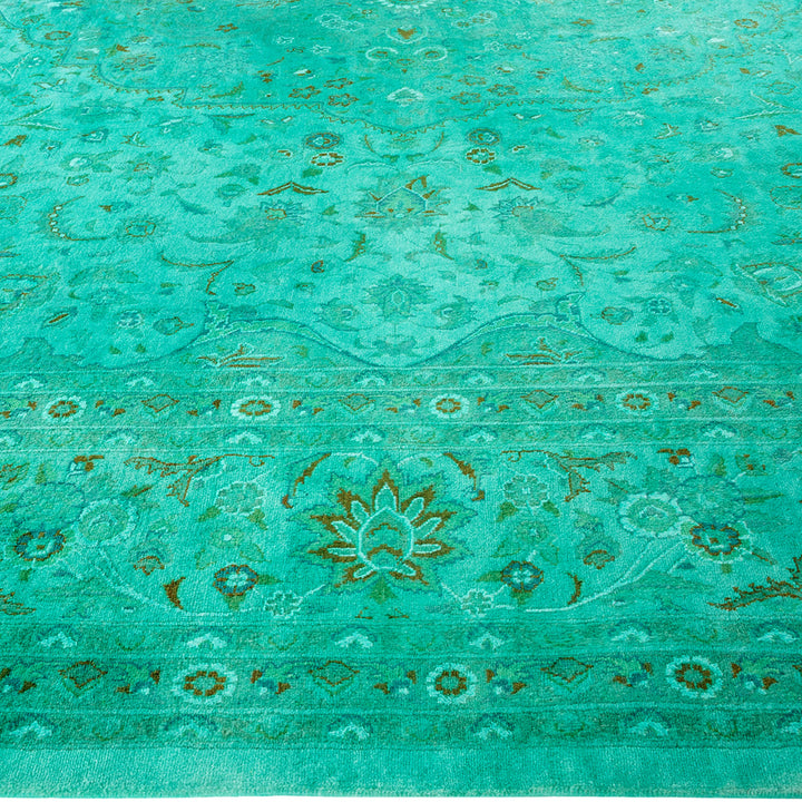Fine Vibrance, One-of-a-Kind Hand-Knotted Area Rug - Purple, 10' 1" x 14' 5" Default Title