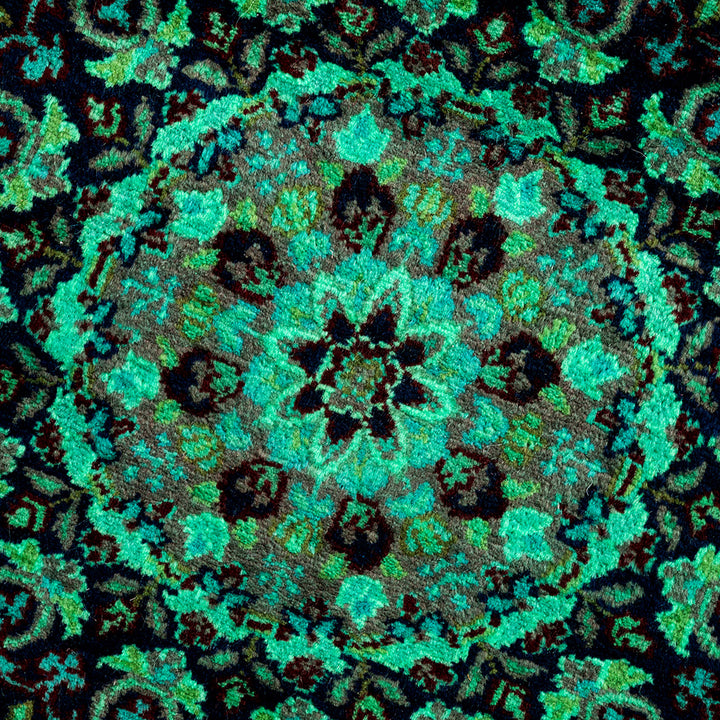 Fine Vibrance, One-of-a-Kind Hand-Knotted Area Rug - Pink, 7' 1" x 7' 1" Default Title