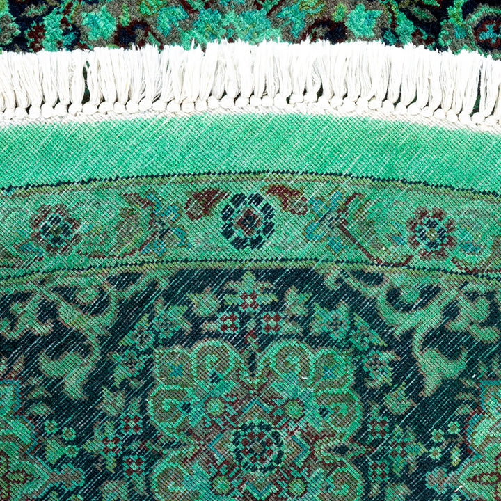 Fine Vibrance, One-of-a-Kind Hand-Knotted Area Rug - Pink, 7' 1" x 7' 1" Default Title