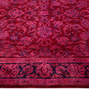 Fine Vibrance, One-of-a-Kind Hand-Knotted Area Rug - Purple, 4' 2" x 6' 7" Default Title