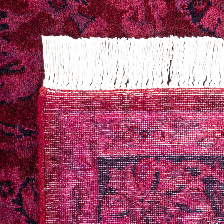 Fine Vibrance, One-of-a-Kind Hand-Knotted Area Rug - Purple, 4' 2" x 6' 7" Default Title