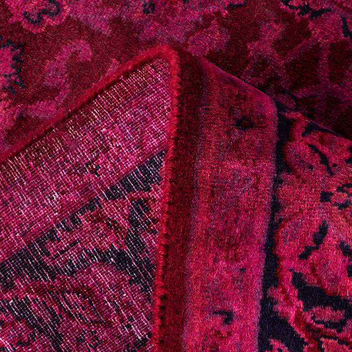Fine Vibrance, One-of-a-Kind Hand-Knotted Area Rug - Purple, 4' 2" x 6' 7" Default Title