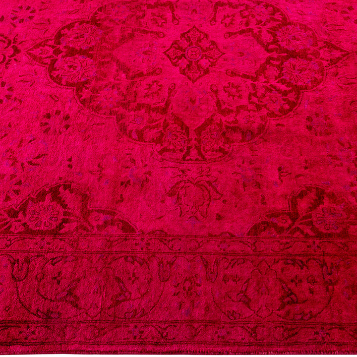 Fine Vibrance, One-of-a-Kind Hand-Knotted Area Rug - Blue, 4' 7" x 6' 10" Default Title