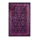 Fine Vibrance, One-of-a-Kind Hand-Knotted Area Rug - Brown, 4' 1" x 6' 4" Default Title