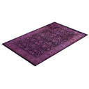 Fine Vibrance, One-of-a-Kind Hand-Knotted Area Rug - Brown, 4' 1" x 6' 4" Default Title