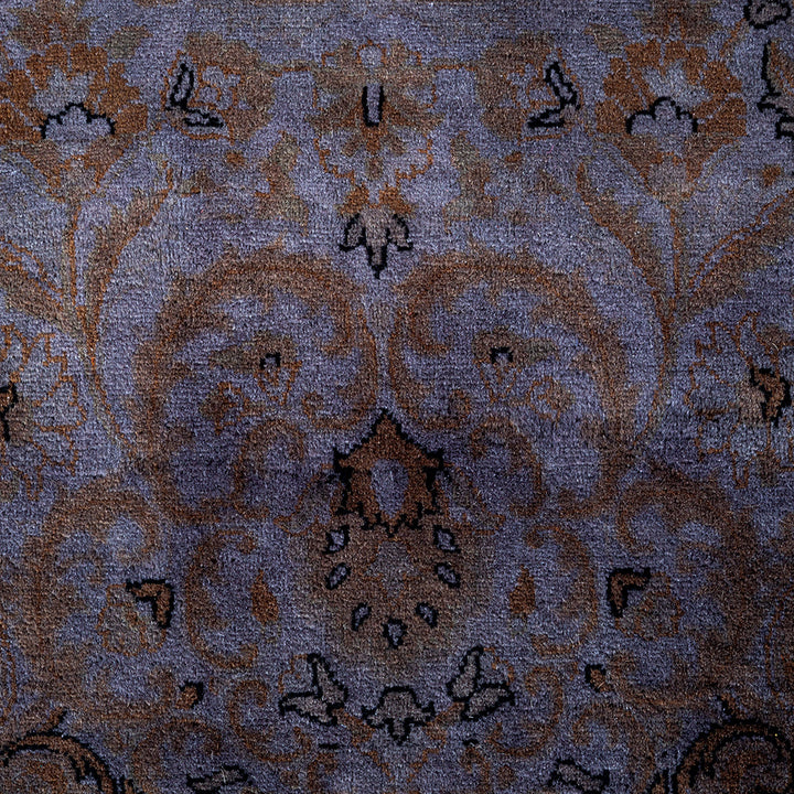 Fine Vibrance, One-of-a-Kind Hand-Knotted Area Rug - Yellow, 7' 1" x 7' 1" Default Title