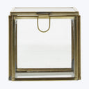 Small Brass Glass Box Default Title