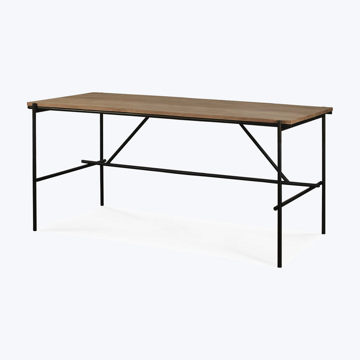 Teak Oscar Desk 63"