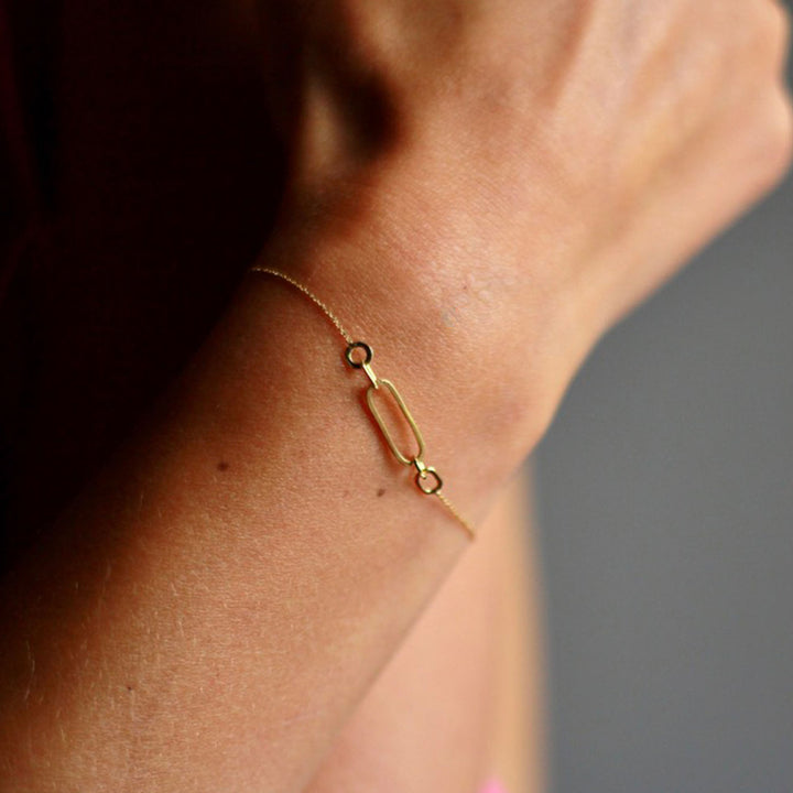 Linked with Love Bracelet Default Title