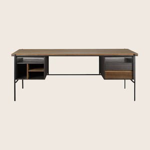 2 Drawer Teak Oscar Desk Default Title
