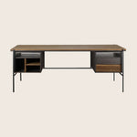 2 Drawer Teak Oscar Desk Default Title