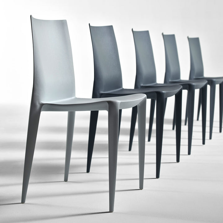 Bellini Dining Chair, Set of 4 Dark Grey