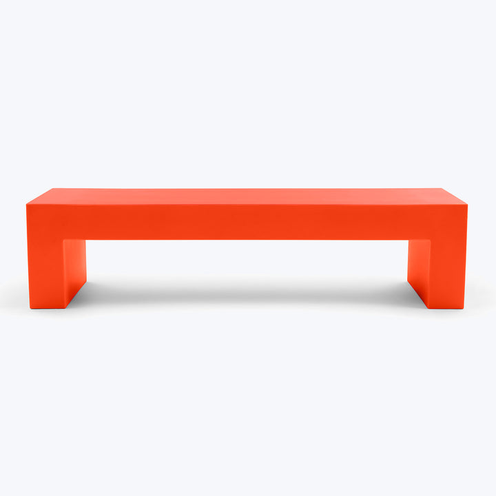 Vignelli Bench Orange / Large