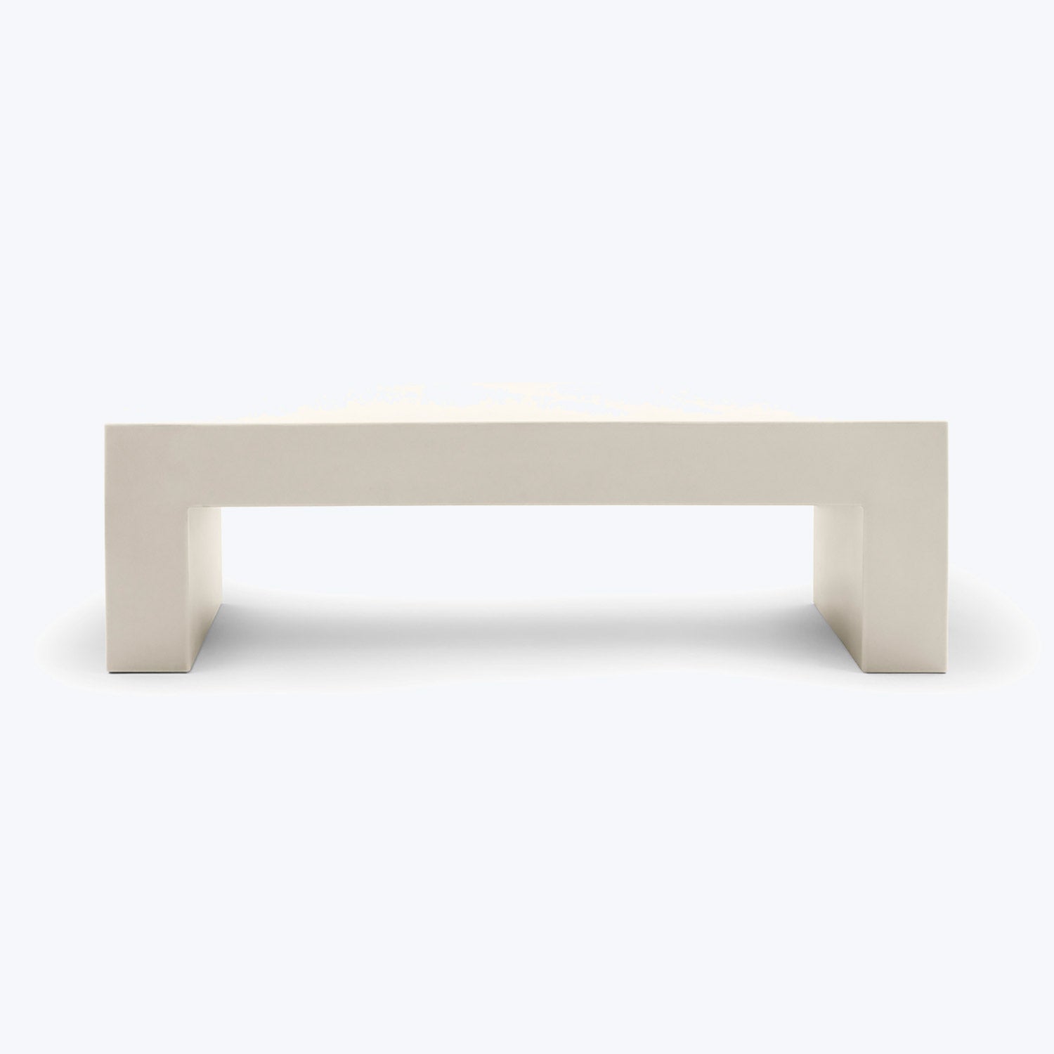Vignelli Bench White / Medium