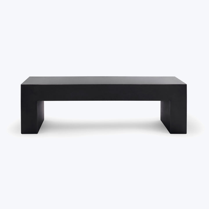 Vignelli Bench Dark Grey / Medium