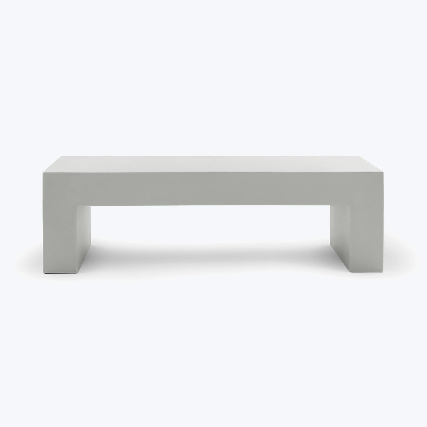 Vignelli Bench Light Grey / Medium
