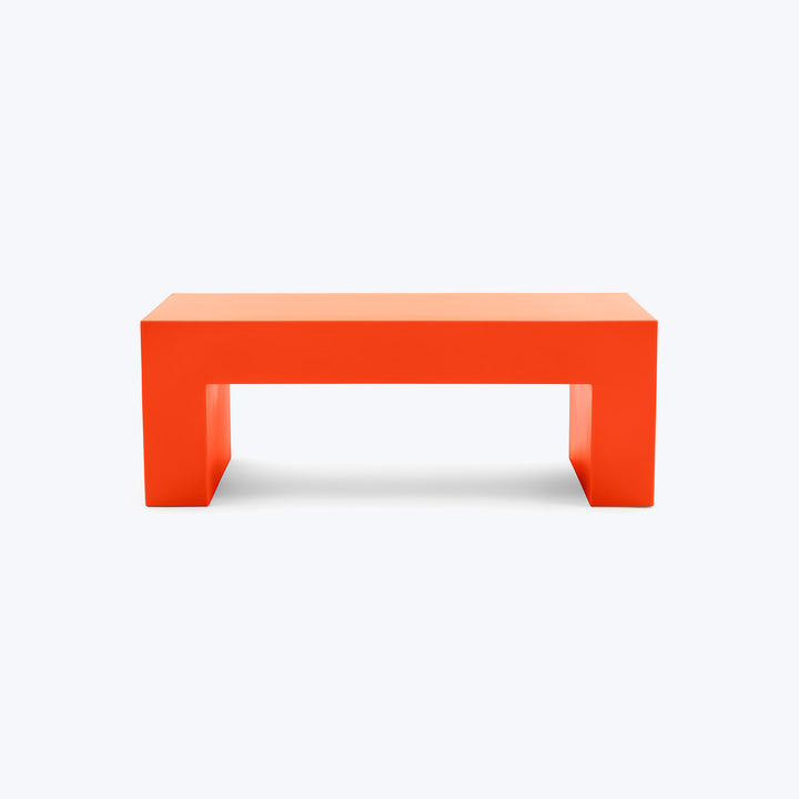 Vignelli Bench Orange / Small