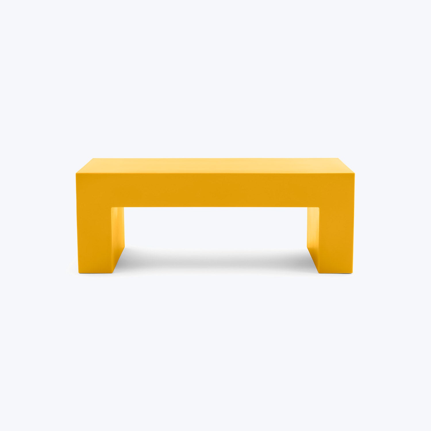 Vignelli Bench Yellow / Small