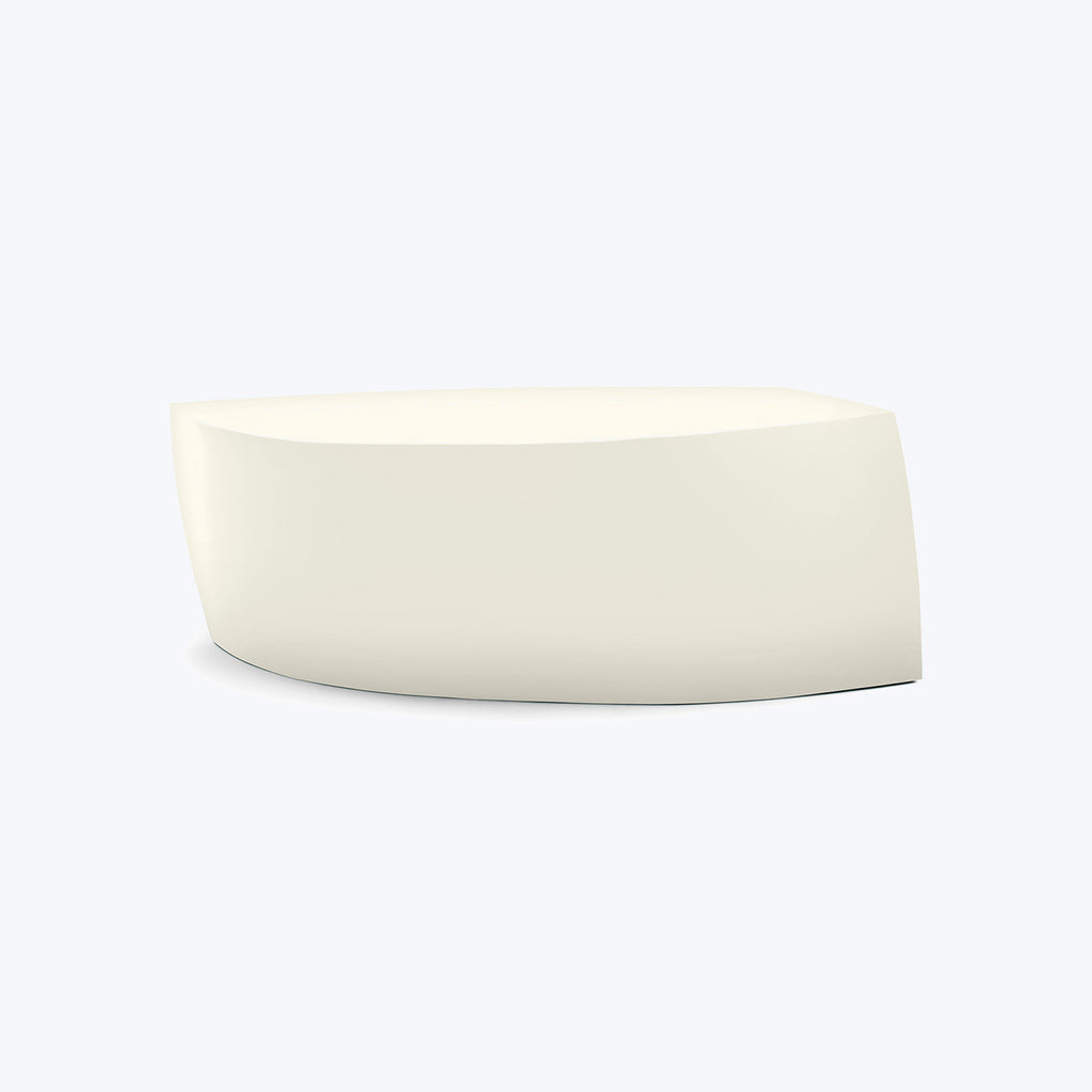 Gehry Bench White