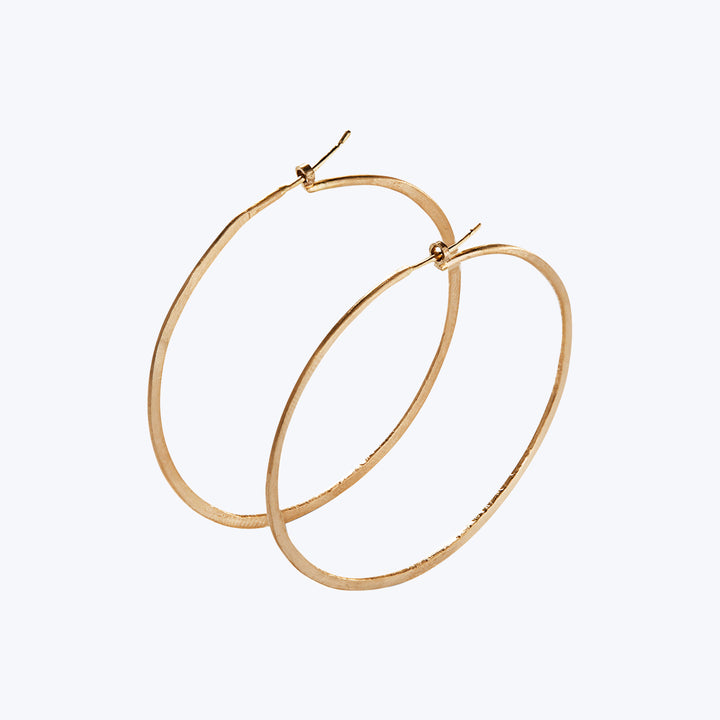 The Esme Earrings Gold 2.25" D