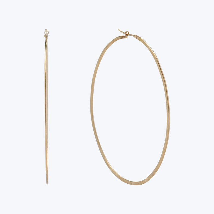The Esme Earrings Gold 2.25" D
