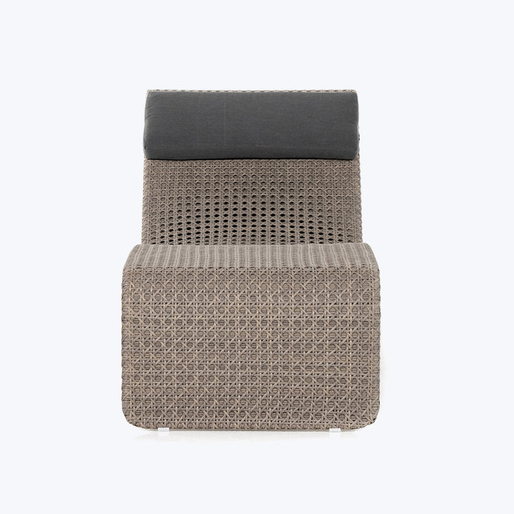 Paige Outdoor Woven Chaise Lounge Default Title