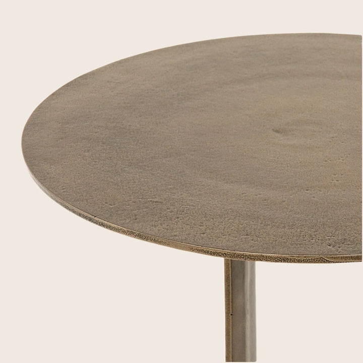 Douglas End Table Aged Bronze