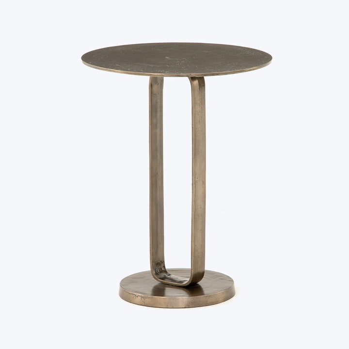 Douglas End Table Aged Bronze
