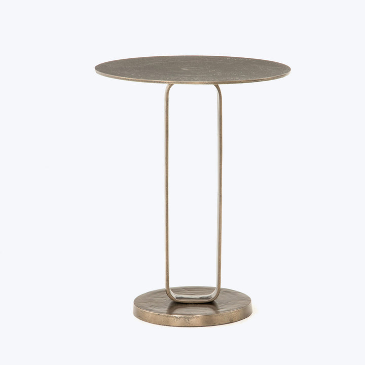 Douglas End Table Aged Bronze