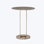 Douglas End Table Aged Bronze
