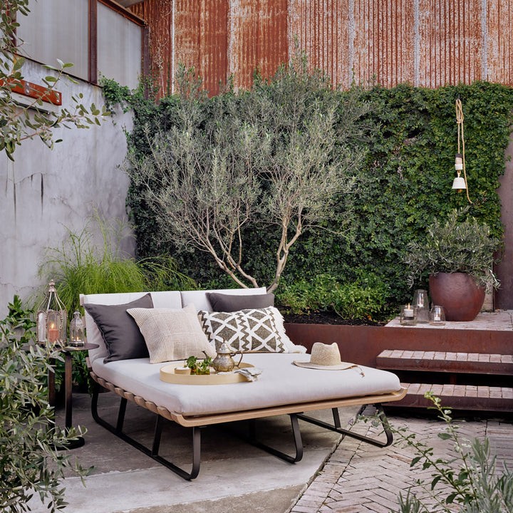 Douglas End Table Antique Rust