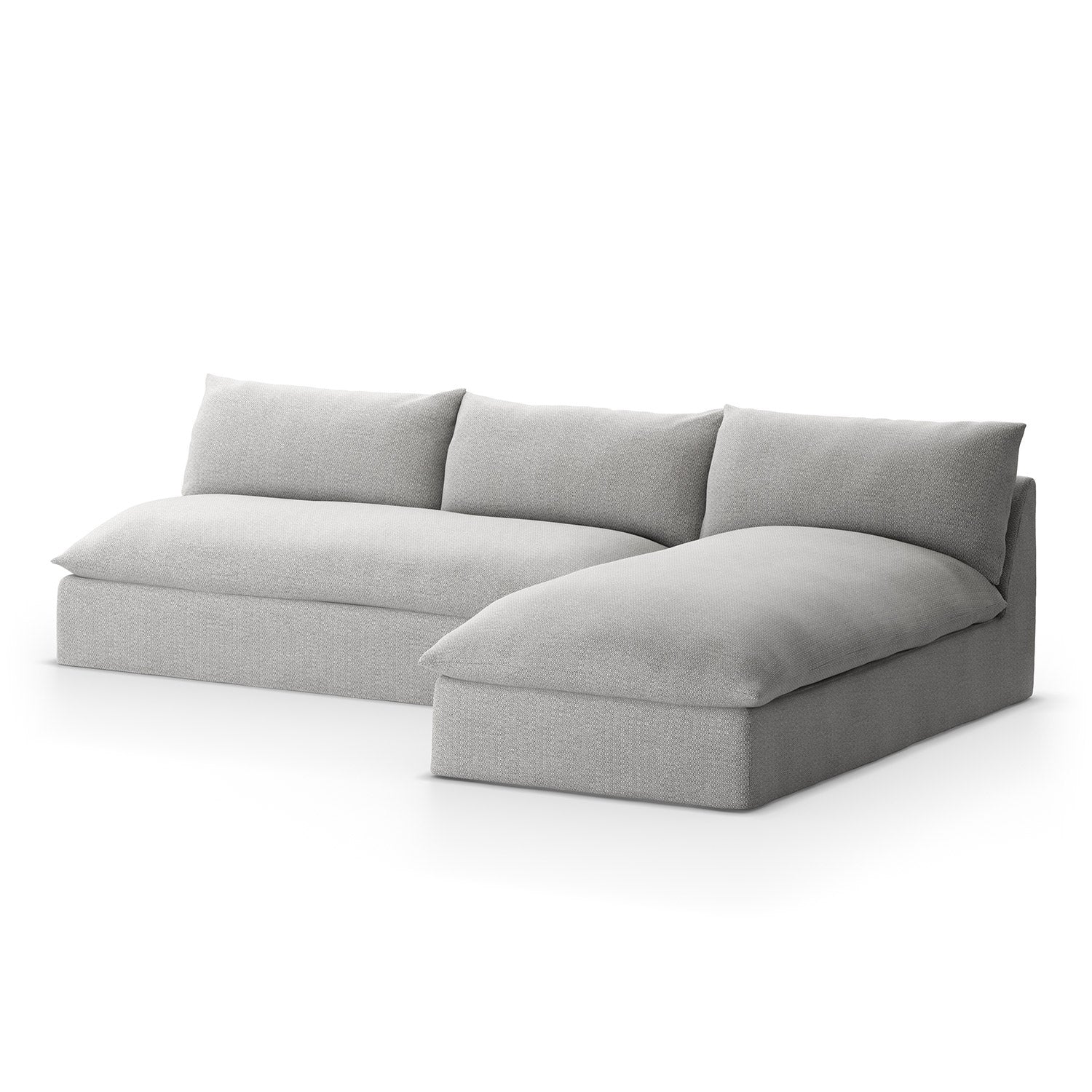 Grant Outdoor 2 Piece Sectional Faye Ash