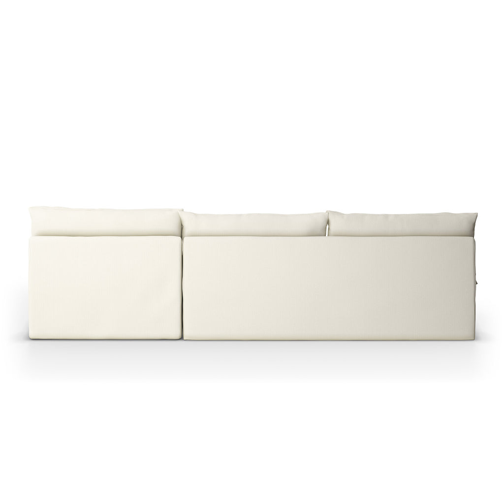 Grant Outdoor 2 Piece Sectional Faye Cream