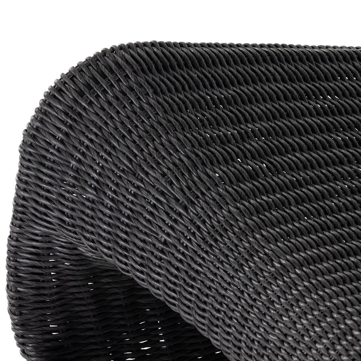 Portia Outdoor Rocking Chair Vintage Coal