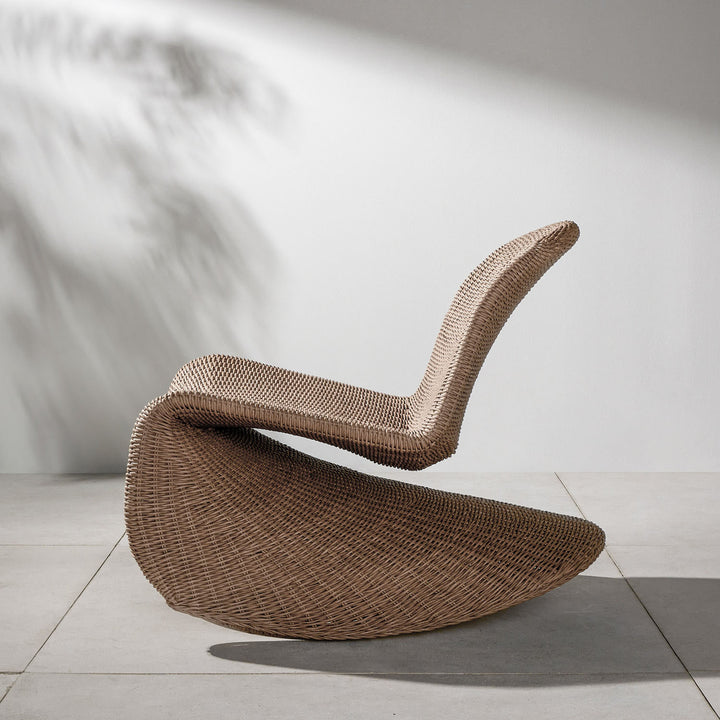 Portia Outdoor Rocking Chair Vintage Natural