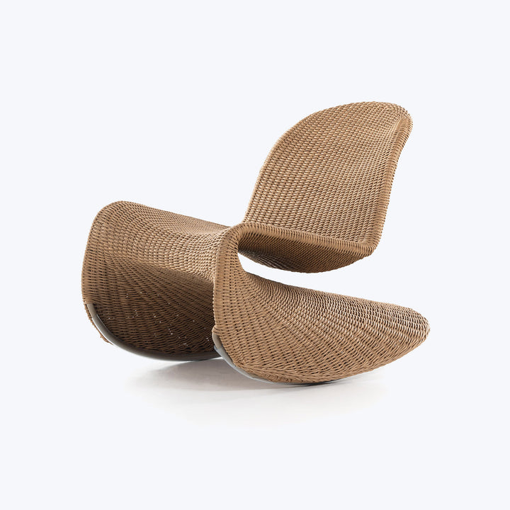 Portia Outdoor Rocking Chair Vintage Natural