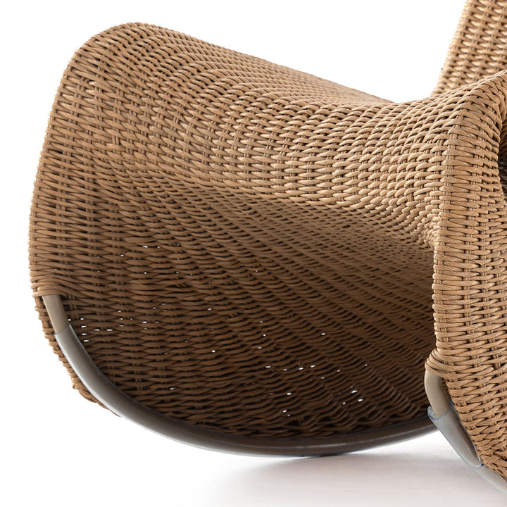 Portia Outdoor Rocking Chair Vintage Natural