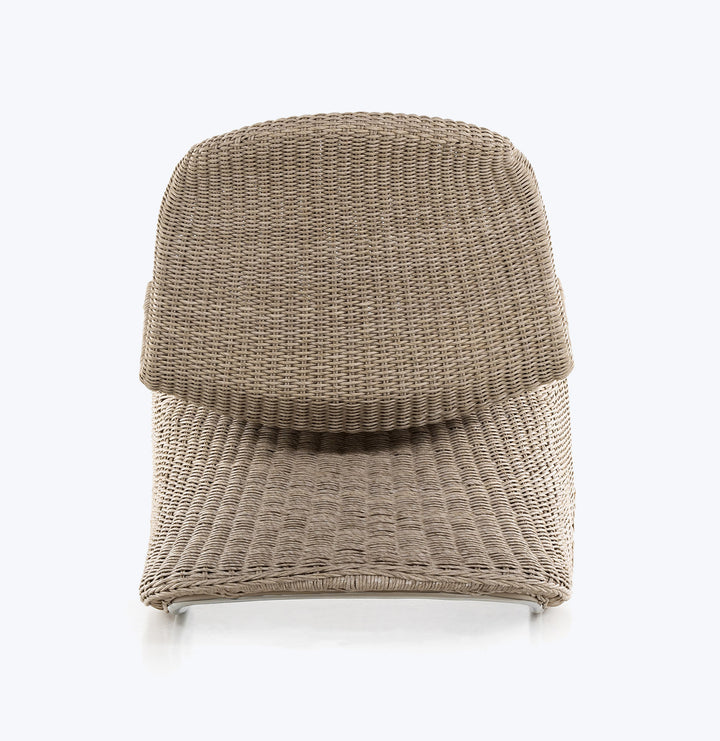 Portia Outdoor Rocking Chair Vintage White